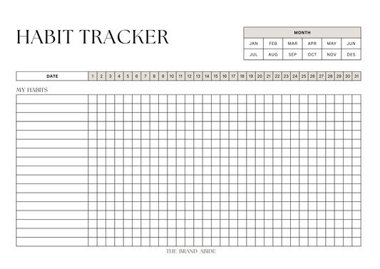 Habit Tracker Set of 3