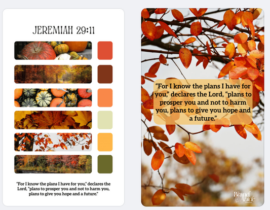Autumn Scripture & Reflection Cards (pack of 3)