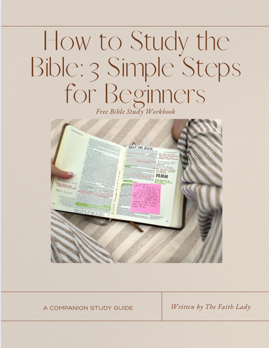 Free Download - How to Study the Bible for Beginners